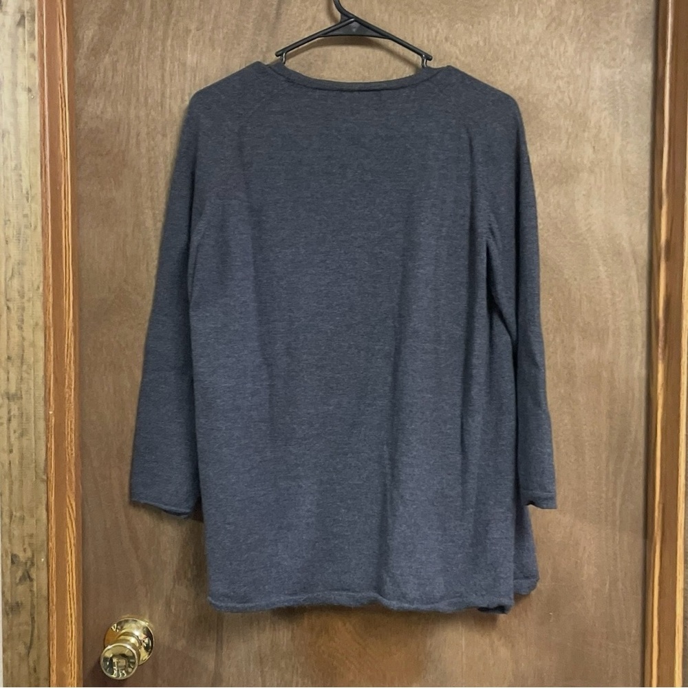 Victor Button Down Cardigan Wool Large - image 2